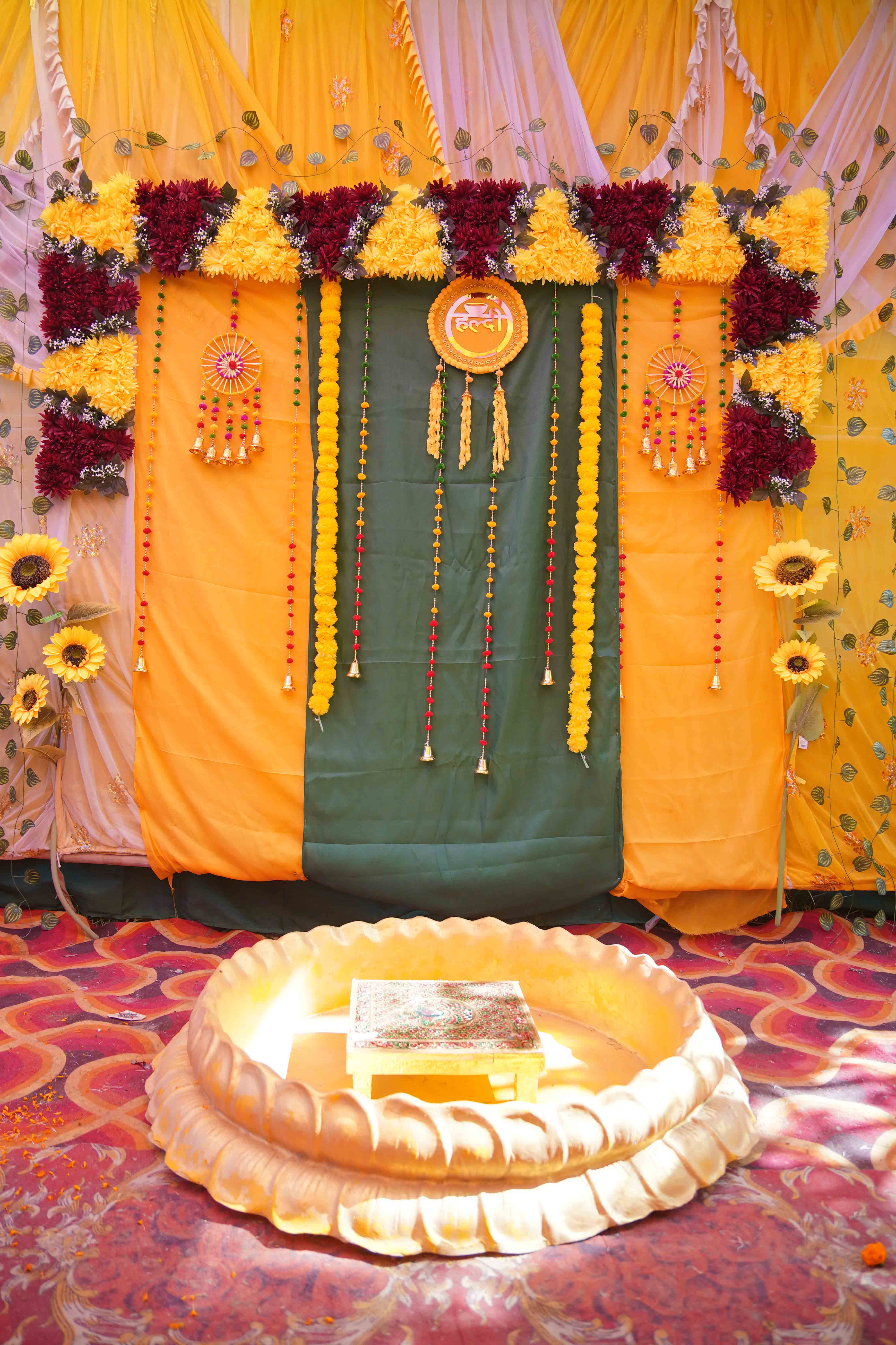 Haldi Mehandi Bride